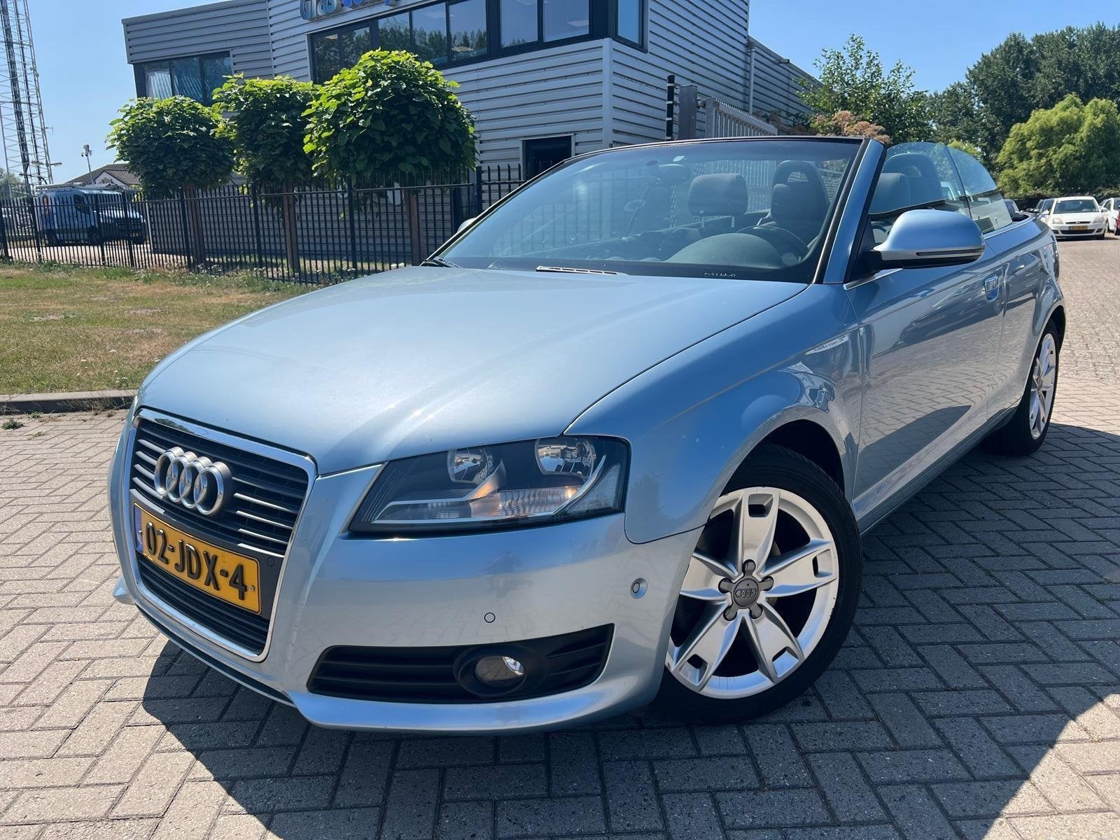 Audi A3 Cabriolet 1.8 TFSI Ambition Pro Line Automaat Cabrio, Euro 5, Stof, Gebruikt, Zwart