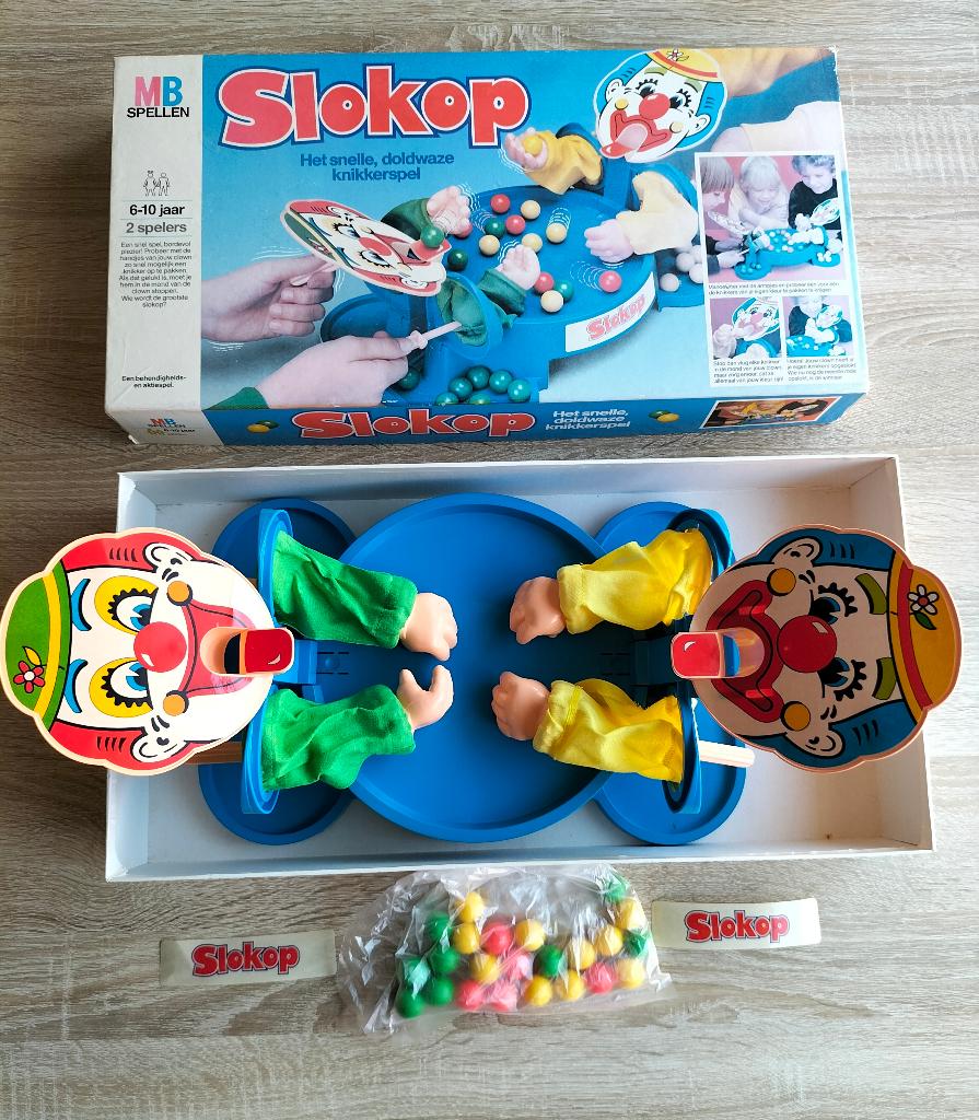 Slokop - spel van MB Spellen, Een of twee spelers, Ophalen of Verzenden, Gebruikt, MB Spellen