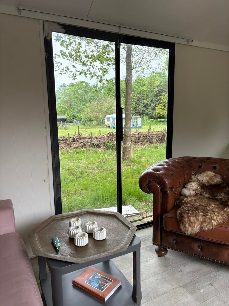 Pipowagen/Tiny house met keuken, badkamer en toilet, Ophalen