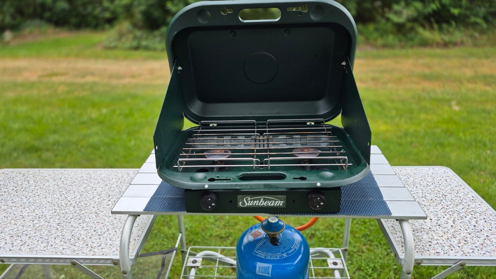 kooktafel en gasstel, Ophalen, Gebruikt