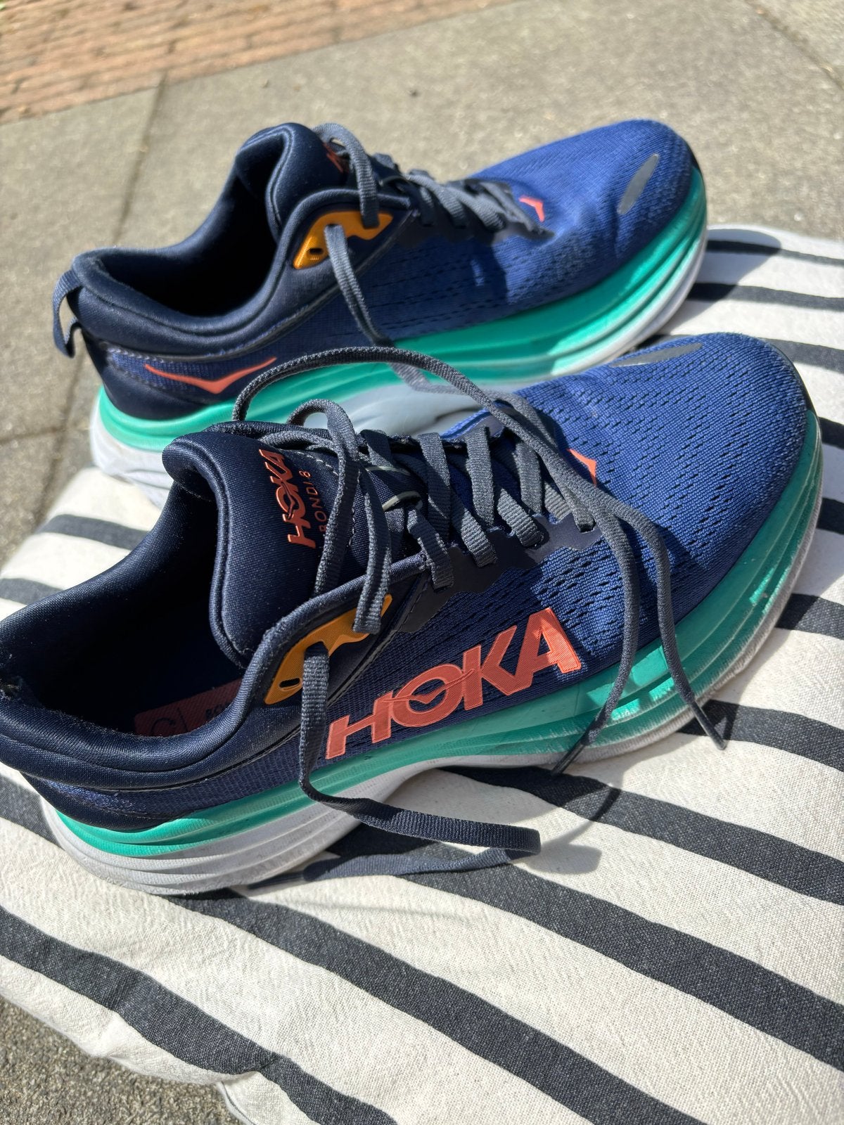 Hoka Bondi 8 Hardloopschoenen - Maat 39 1/3, Gebruikt, Hardloopschoenen, Hardlopen, Ophalen