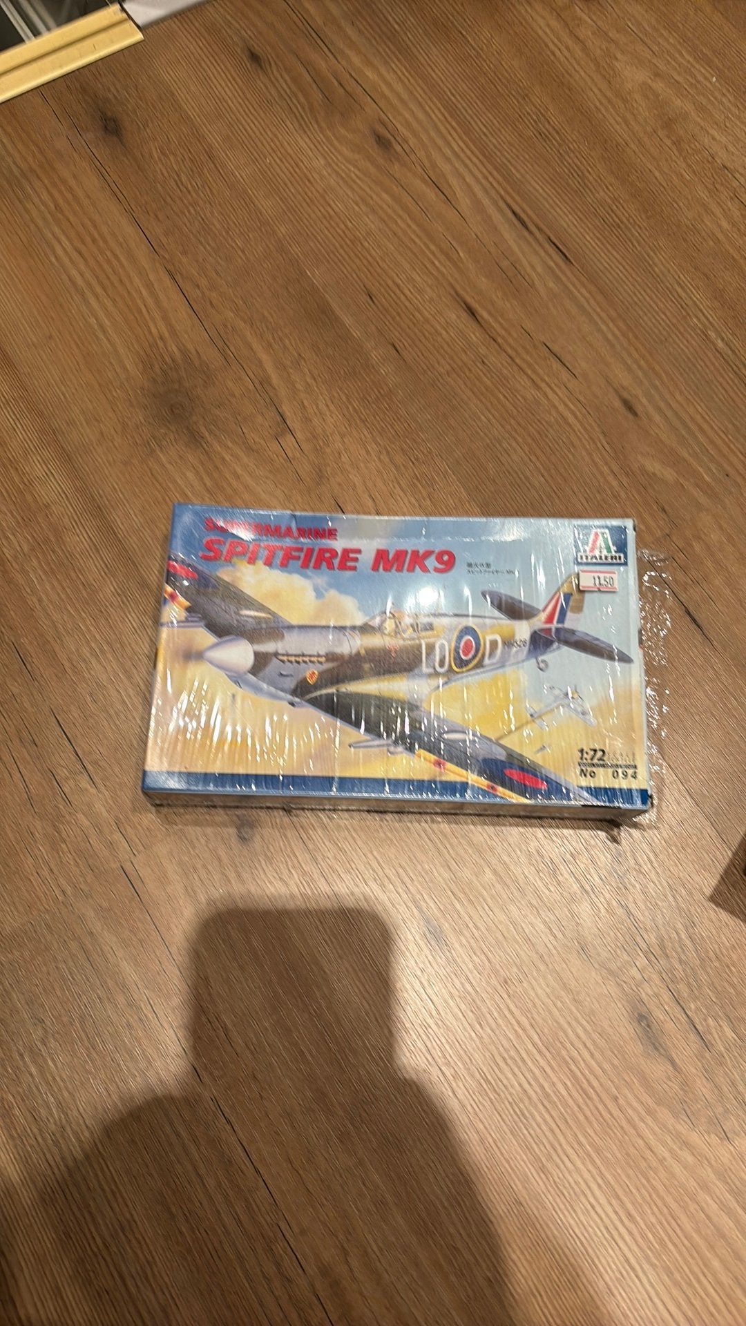 1/72 Italeri Spitfire Mk. 9 bouwdoos vliegtuig veel partij, 1:72 tot 1:144, Italeri, Nieuw, Ophalen of Verzenden
