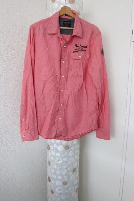 Pme legend blouse overhemd pall mall roze l, Pall Mall PME Legend, Zo goed als nieuw, Roze, Merkfreak