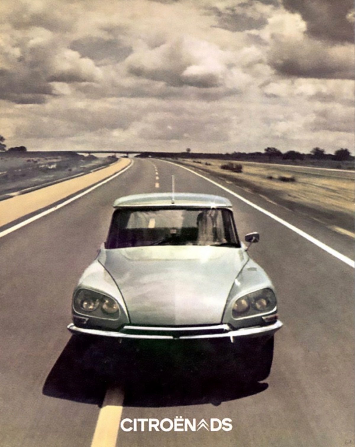 Citroën DS Brochure - Franstalig 1974 puntgaaf, Boeken, Ophalen of Verzenden, Gelezen, Citroën