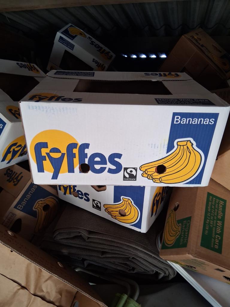Bananendozen mooie verhuisdozen 0,25 eurocent per stuk, Verzamelen, Ophalen of Verzenden