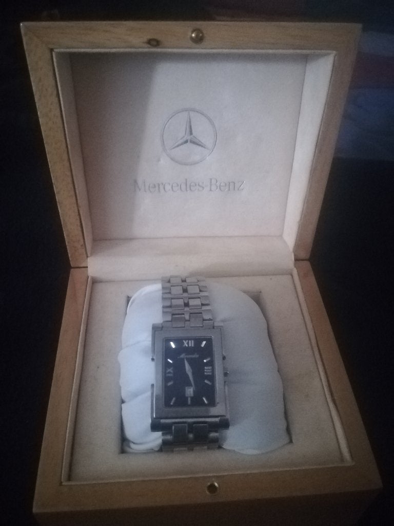 1 hele Mooie Mercedes benz horloge, Overige merken, Staal, Staal, Polshorloge