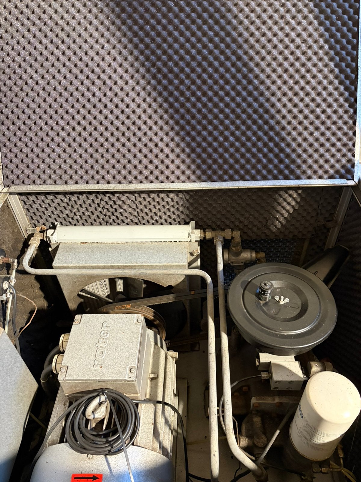 Creemers/Schroefcompressor/luchttank /15 kw 32 ampere, 100 liter of meer, Ophalen, Gebruikt