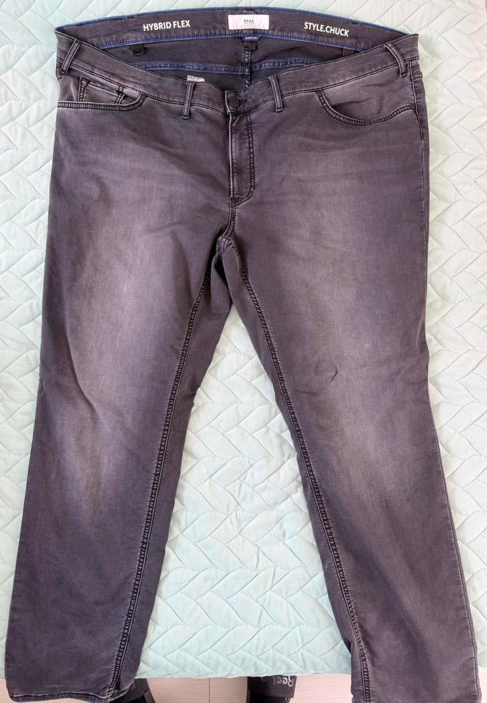 Brax Chuck Hybrid Hi-FLEX stretch jeans grijs W50/L32 nieuw, Kleding | Heren, Broeken en Pantalons, Brax, Nieuw, Overige maten