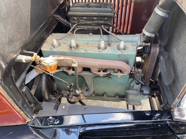 Ford model T Roadster 1926 oldtimer, Auto's, Achterwielaandrijving, Zwart, Bedrijf, Handgeschakeld