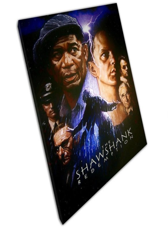 Nieuwe  De Shawshank Redemption exclusief lijst 60 x 90 cm, Rechthoekig Staand, Deurposter of groter, Nieuw, Ophalen of Verzenden