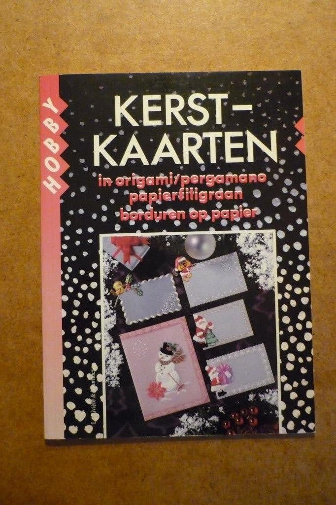 Kerstkaarten (Orgami- Pergamano- Papier-filigraan- Borduren), Ophalen, Gebruikt, Kerst, Overige typen
