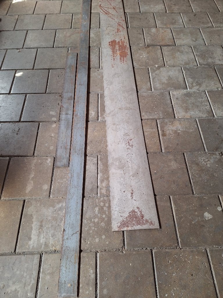 nieuwe metalen strippen, Doe-het-zelf en Verbouw, Ophalen, Nieuw, IJzer