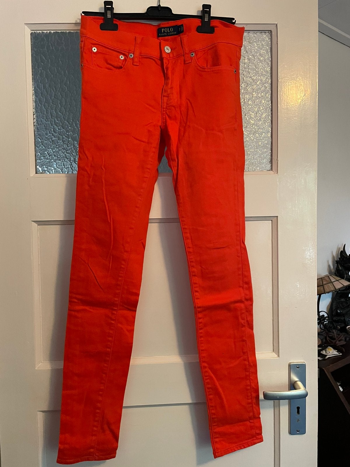 Ralph Lauren broek maat 27 oranje., Ophalen of Verzenden, Zo goed als nieuw, Overige kleuren, W27 (confectie 34) of kleiner