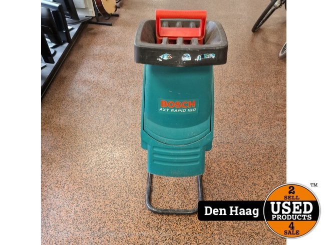 Bosch Hakselaar AXT Rapid 180 | Inc Garantie, Bosch, Zo goed als nieuw, Support@bosch.com, Robert Bosch GmbH
Robert-Bosch-Platz 1
70839 Gerlingen-SchillerhÃ¶he
Germany