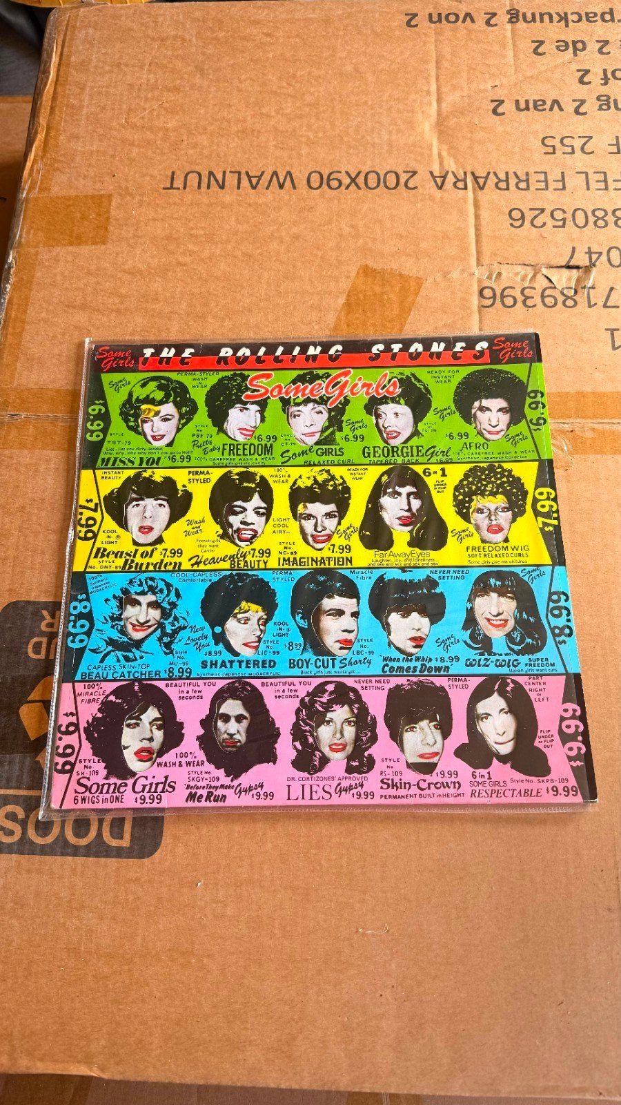 The Rolling Stones - Some Girls LP (lichte hoekschade), Ophalen