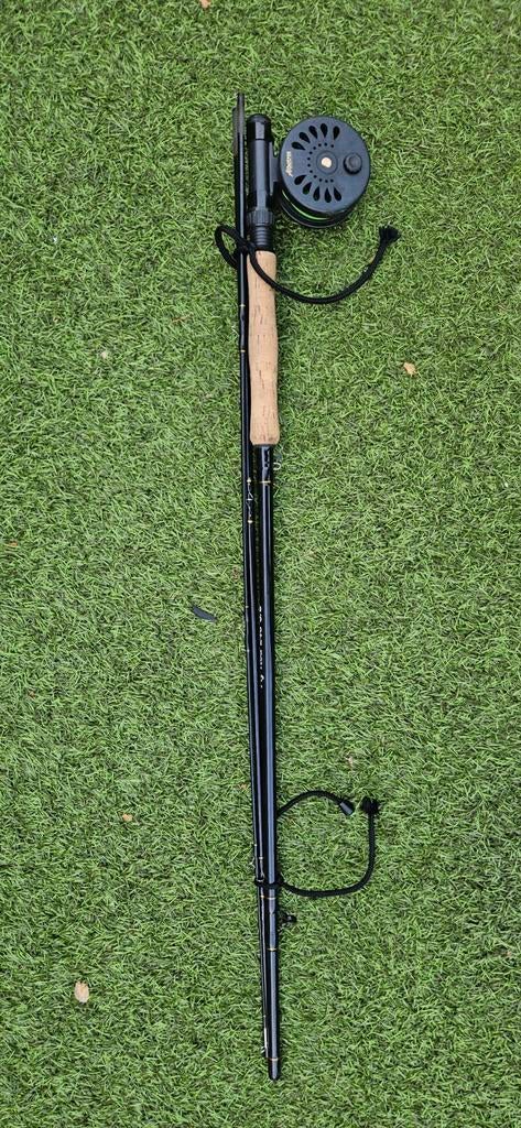 Albatros Fly Rod 240 5/6 met molen, Watersport en Boten, Ophalen, Gebruikt, Complete set