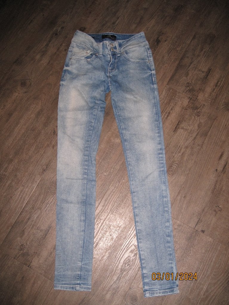 LTB blauwe jeans W25/L32, Blauw, Ophalen of Verzenden, LTB, W27 (confectie 34) of kleiner