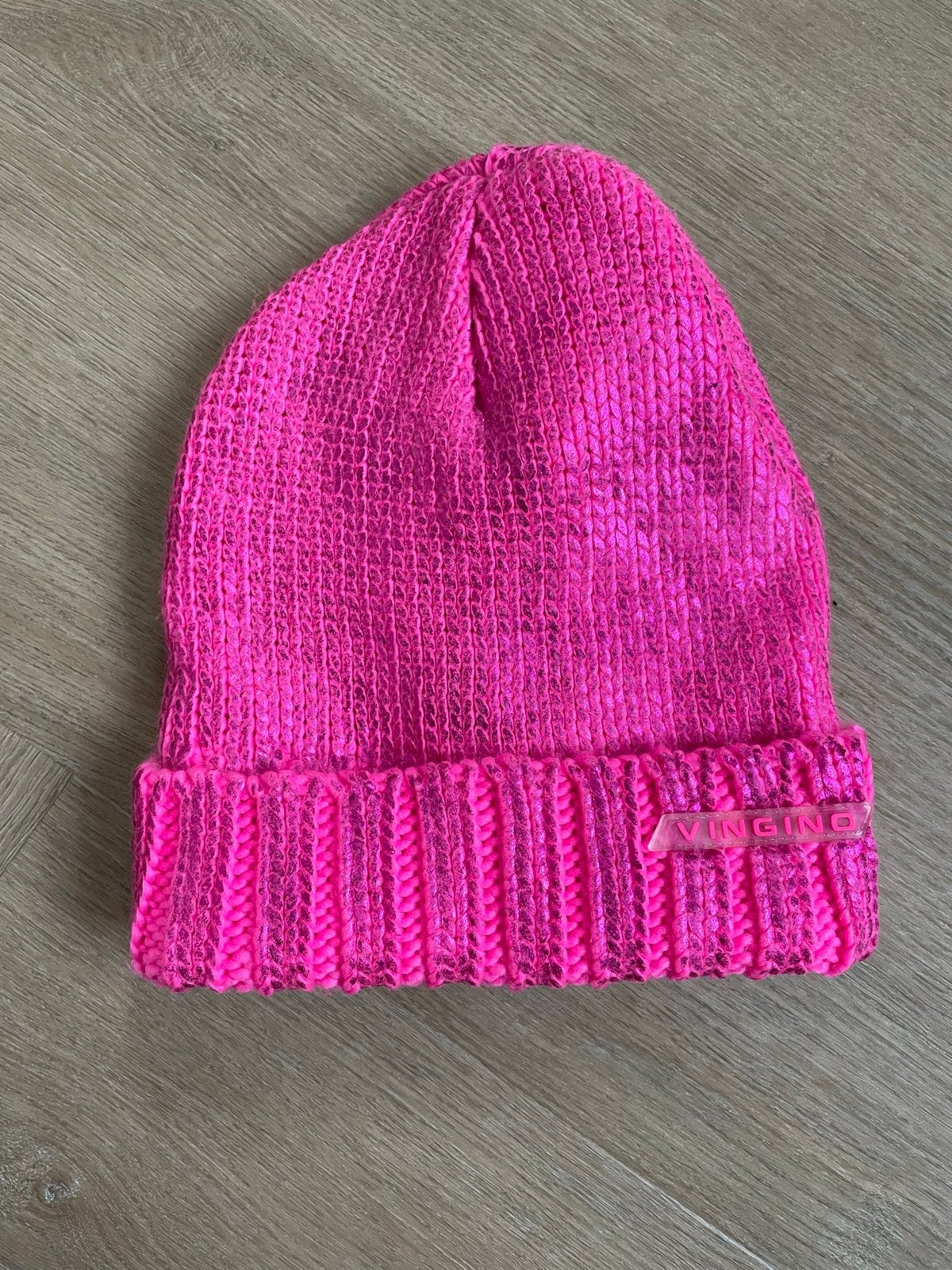 Vingino roze muts, Nieuw, 104 of kleiner, Muts, Verzenden