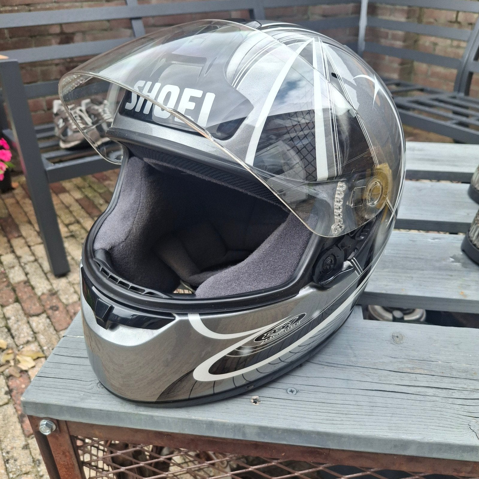 Shoei helm XL - Gebruikt, XL, Ophalen of Verzenden, Integraalhelm, Shoei