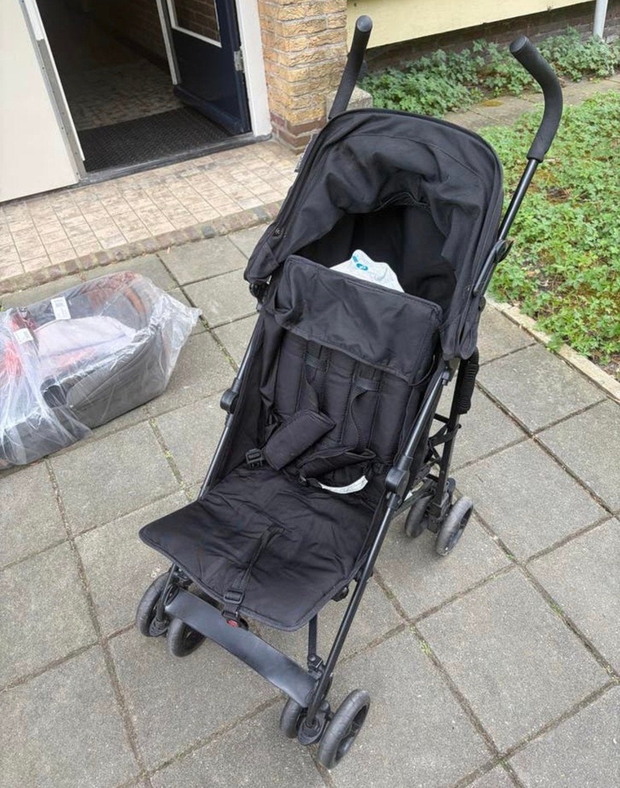 Babiesfirst buggy, zwart, verstelbare rugleuning, Ophalen of Verzenden, Gebruikt, Overige merken, Verstelbare rugleuning
