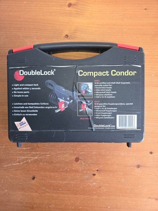 DoubleLock Compact Condor Dissel slot, Caravans en Kamperen, Ophalen, Zo goed als nieuw
