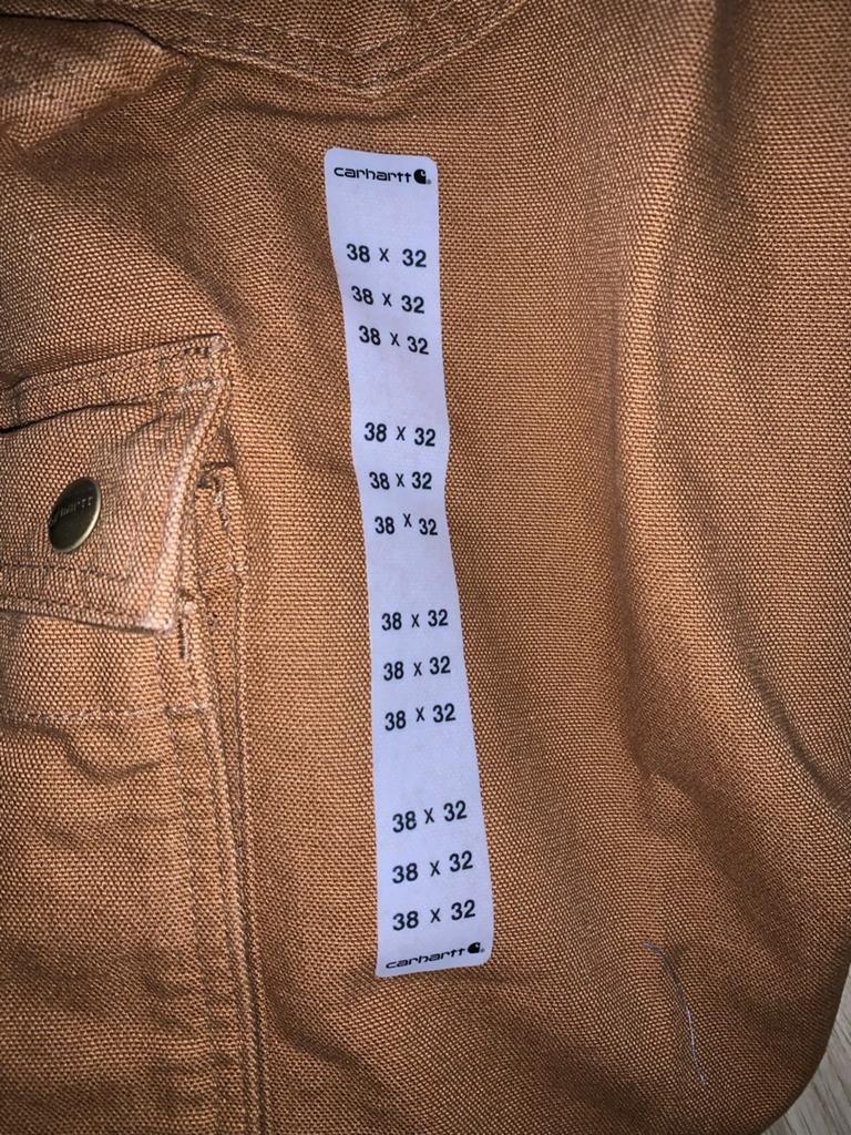 Carhartt Cargo Broek nieuw  met labels maat 38/32, Ophalen of Verzenden, Nieuw, Overige kleuren, W36 - W38 (confectie 52/54)