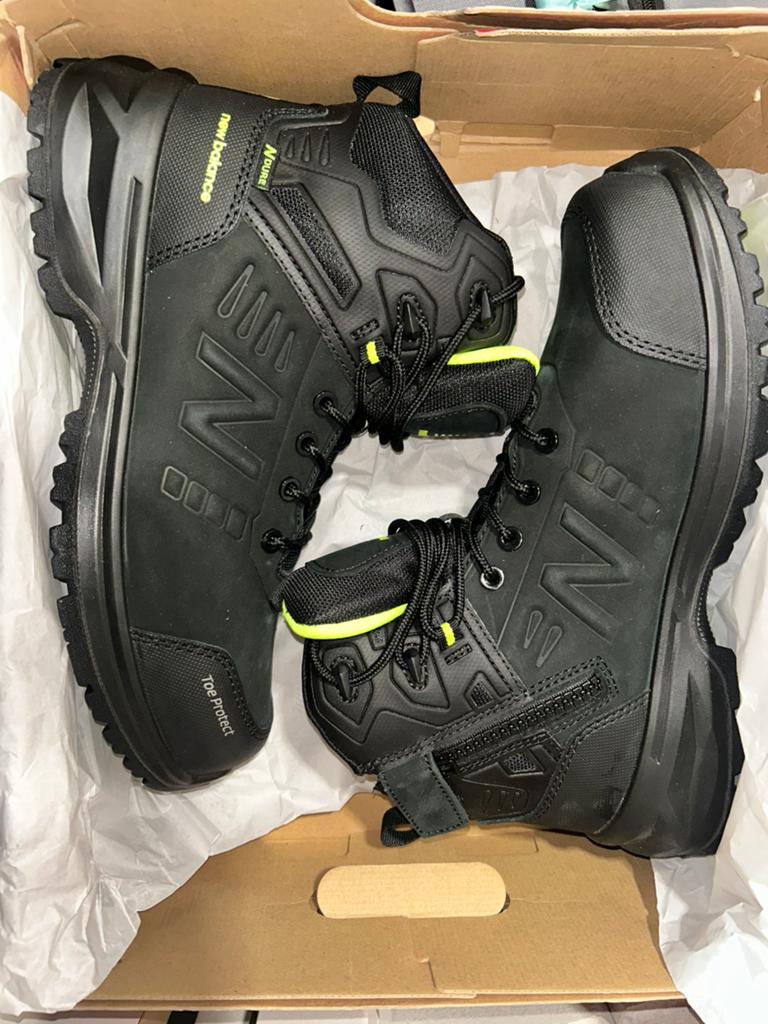 New balance CALIBRE S3L WERKSCHOEN ZWART, Ophalen of Verzenden, Zo goed als nieuw