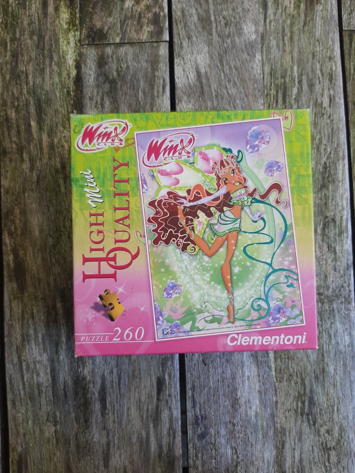 Winxclub puzzel 260 stukjes winx club clementoni, Ophalen of Verzenden, Zo goed als nieuw