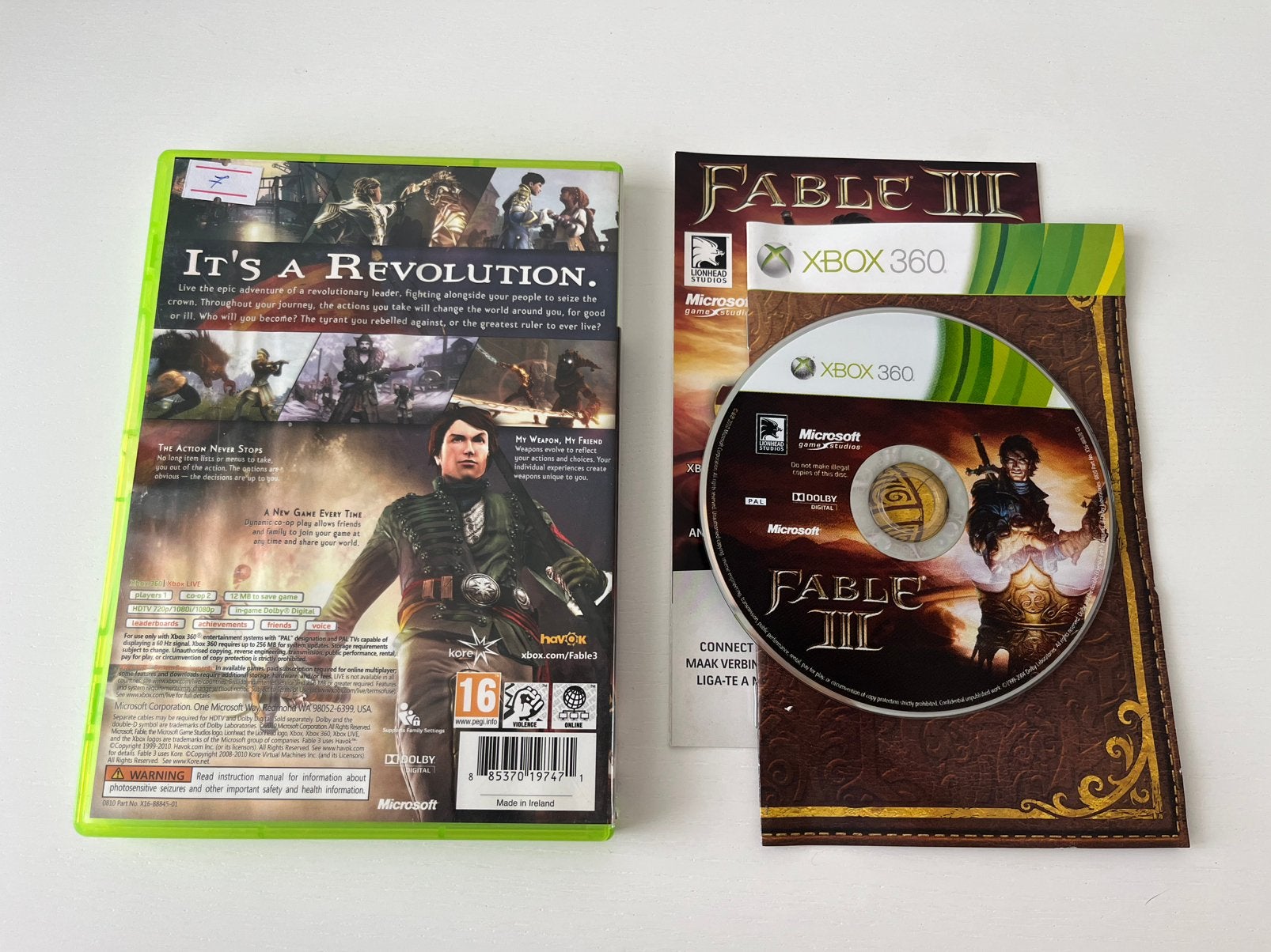 Fable III / 3, Avontuur en Actie, 1 speler, Ophalen of Verzenden, Zo goed als nieuw