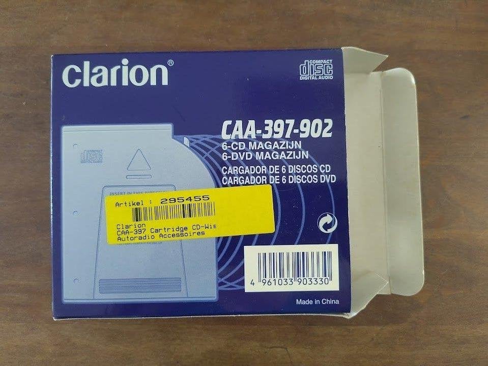 magazijn voor cd-wisselaar Clarion CAA-397, Auto diversen, Ophalen