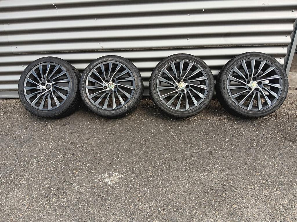 Alfa romeo turbine velgen, Auto-onderdelen, Banden en Velgen, Ophalen, 18 inch, Gebruikt, Banden en Velgen