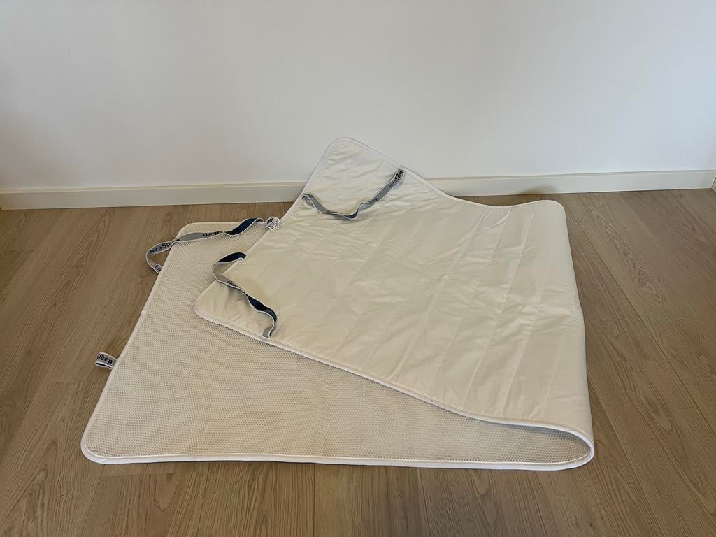 Aerosleep 3D matrasbeschermer 200 x 80 cm, Ophalen, Jongetje of Meisje, Wit, Overige typen