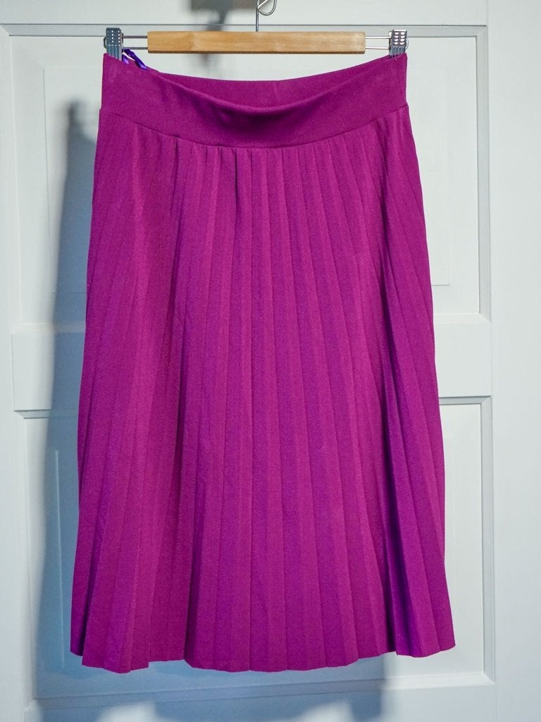 King Louie, roze plooirok - maat XS, Kleding | Dames, Ophalen of Verzenden, Zo goed als nieuw, Maat 34 (XS) of kleiner, Onder de knie