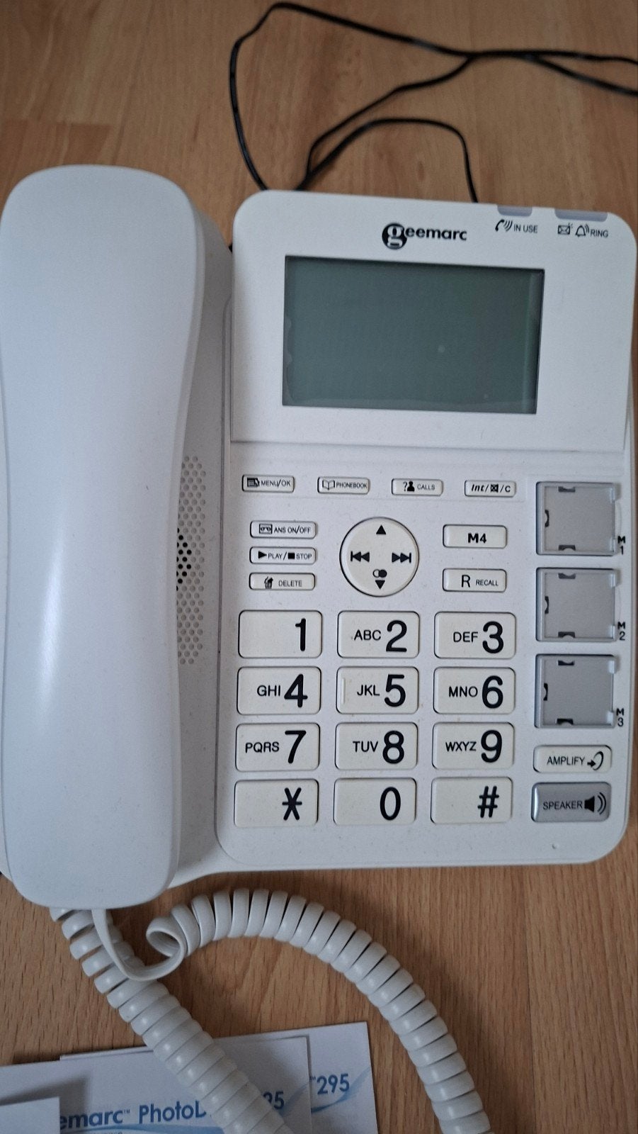 senioren telefoon met handsets, Telecommunicatie, Ophalen of Verzenden, Gebruikt