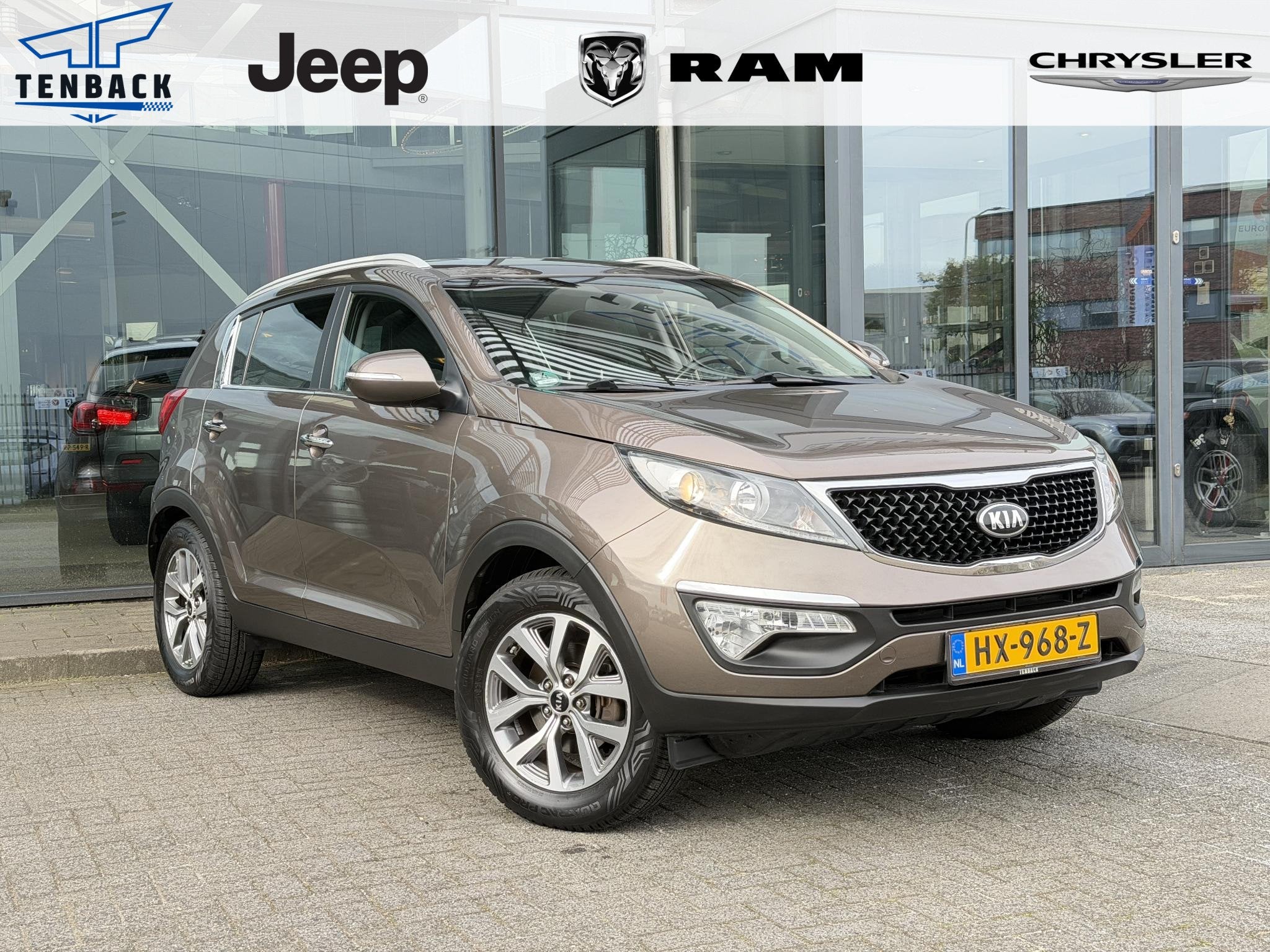 Kia Sportage 1.6 GDI X-treme DynamicLine | Leder | Trekhaak, Auto's, Voorwielaandrijving, 135 pk, 4 cilinders, Startonderbreker
