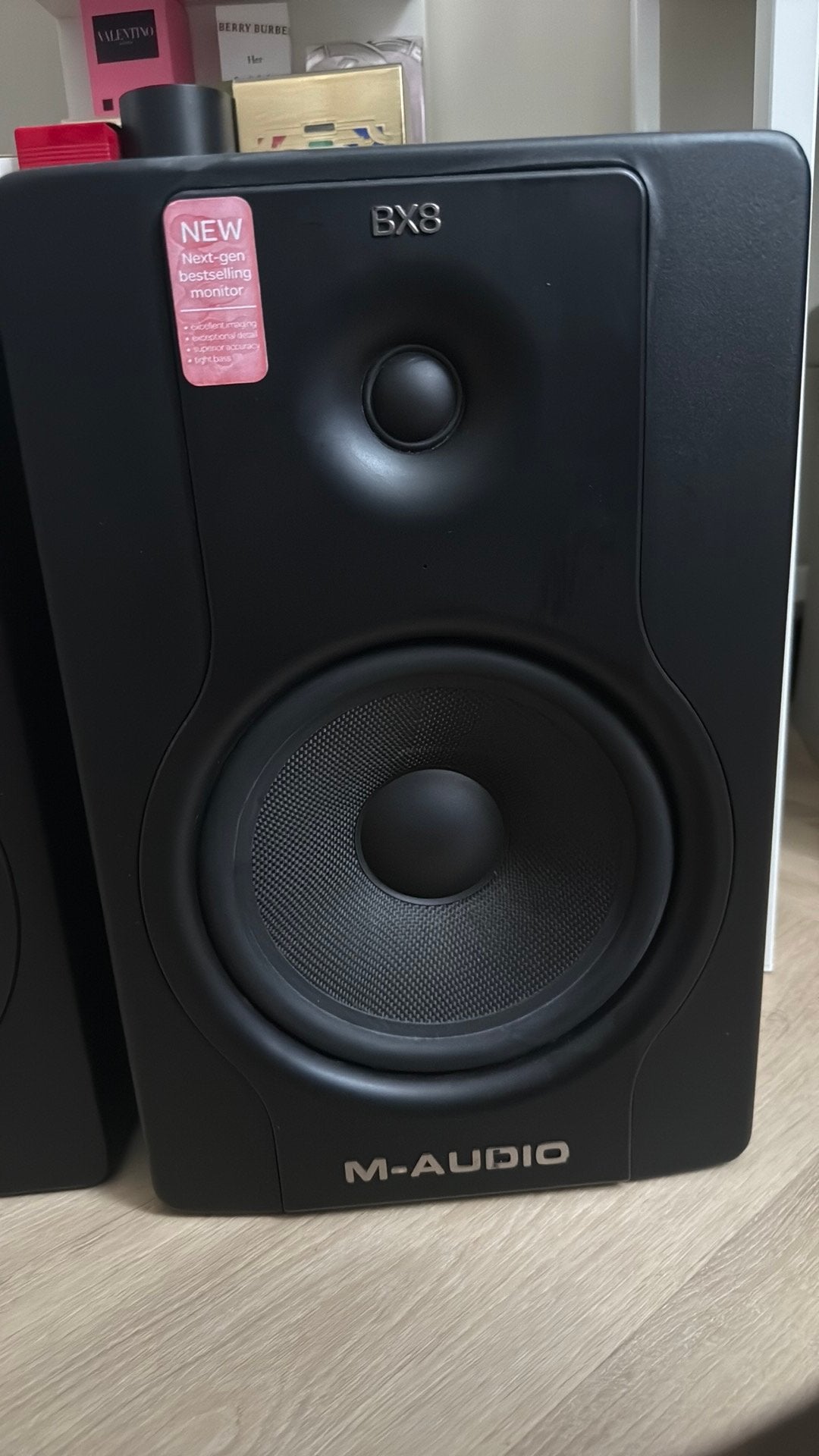 M-Audio BX8 D2 Studio Monitors (set van 2), Ophalen, 120 watt of meer, Front, Rear of Stereo speakers, Overige merken