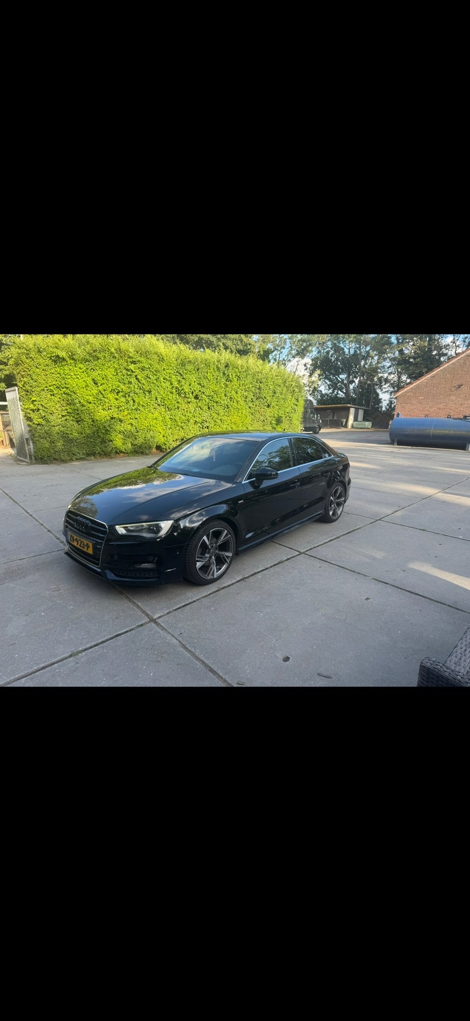Audi A3 2.0 TDI 110KW Sedan AUT 2014 Zwart, Auto's, 1295 kg, 4 cilinders, 140 €/maand, Particulier