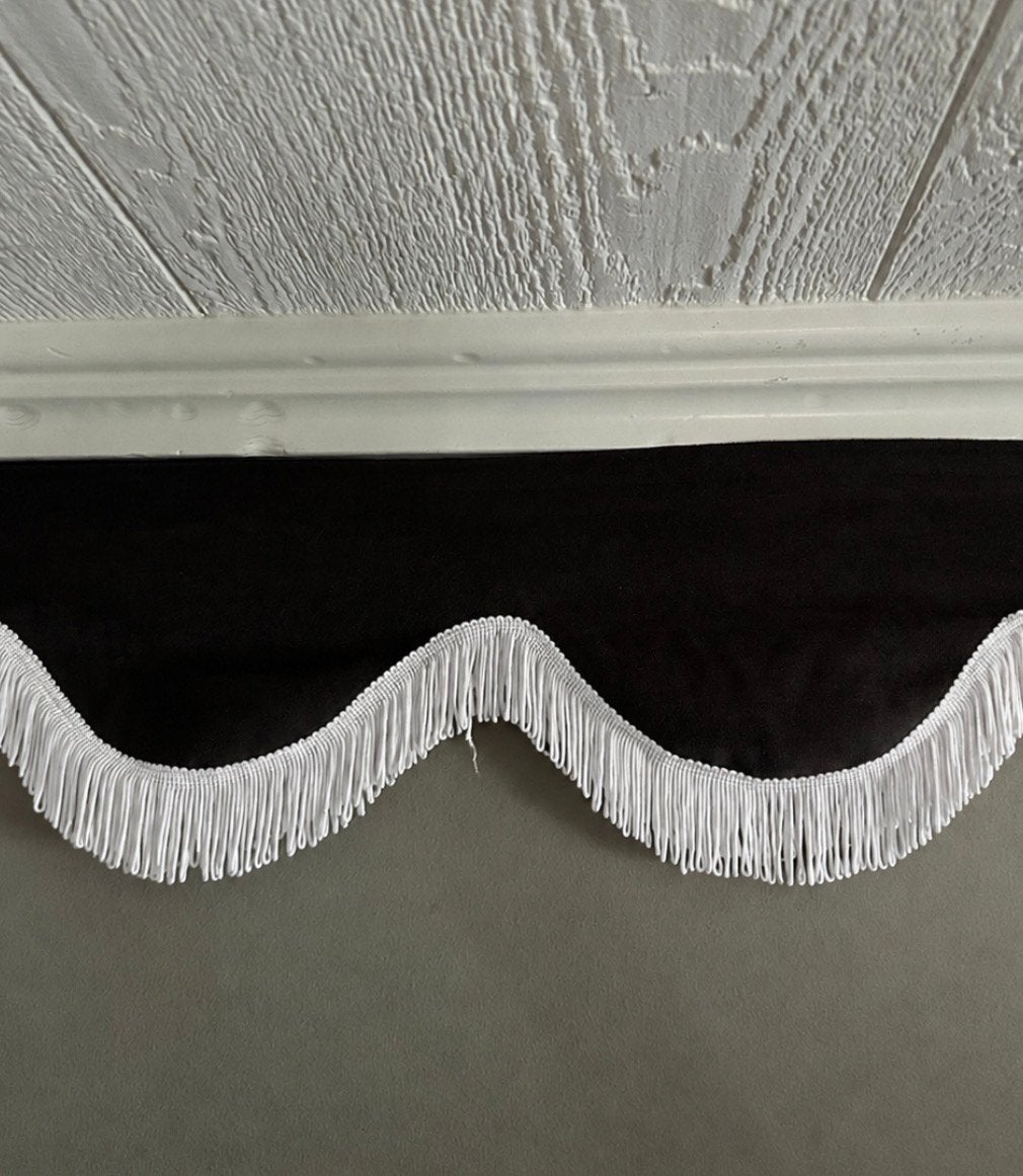 Raamband zwart met witte vranjes!, Ophalen of Verzenden, Overige merken