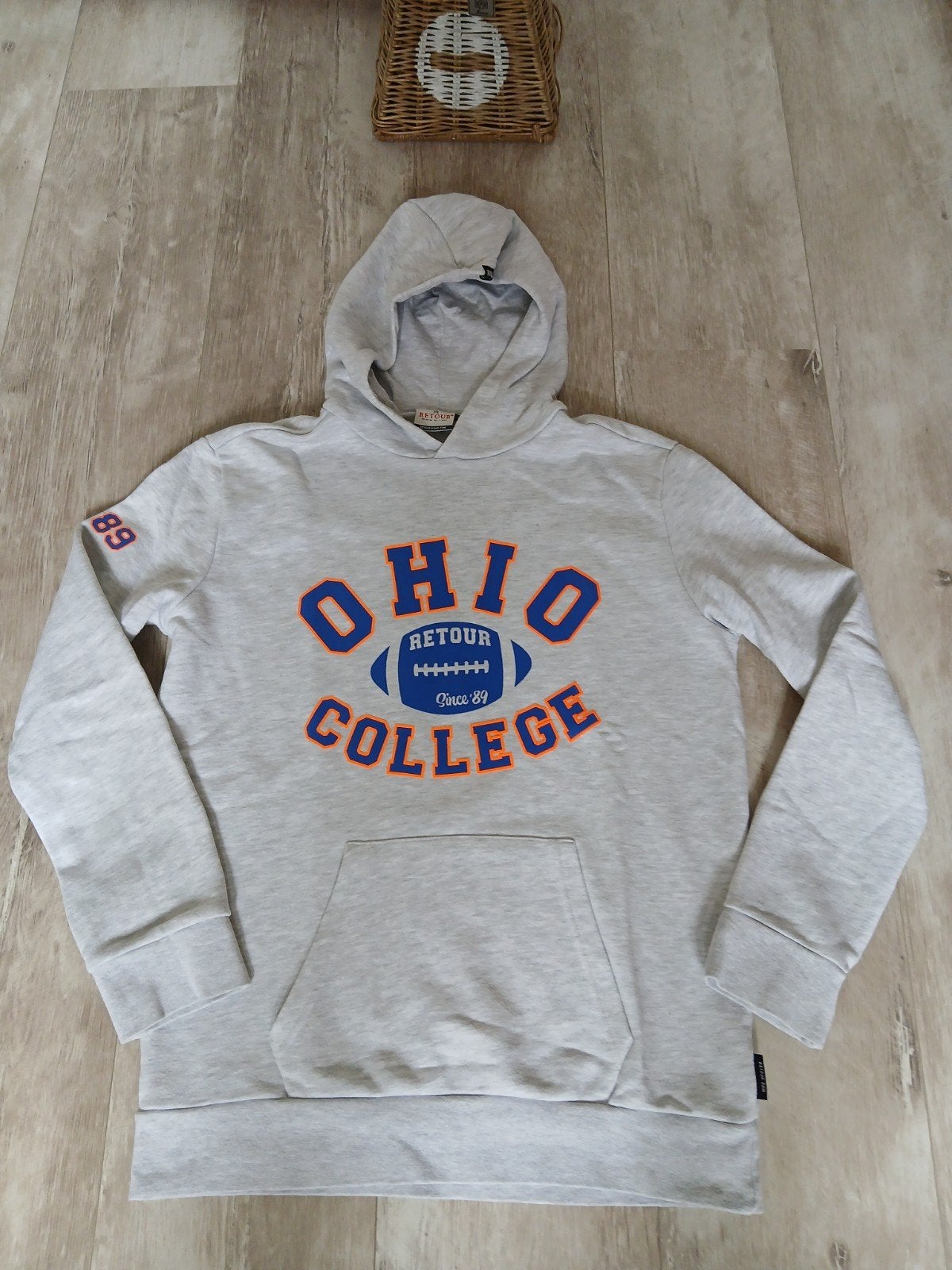 Retour hoodie Ohio College maat 13/14 (158/164), Gebruikt, Jongen of Meisje, Trui of Vest, Ophalen of Verzenden