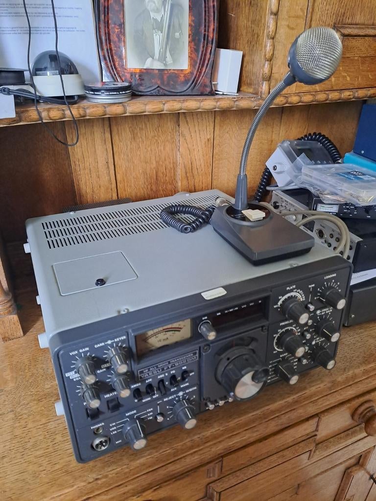 Yaesu FT-902DM HF All Mode Transceiver met Microfoon, Telecommunicatie, Zenders en Ontvangers, Gebruikt, Zender en Ontvanger, Ophalen of Verzenden