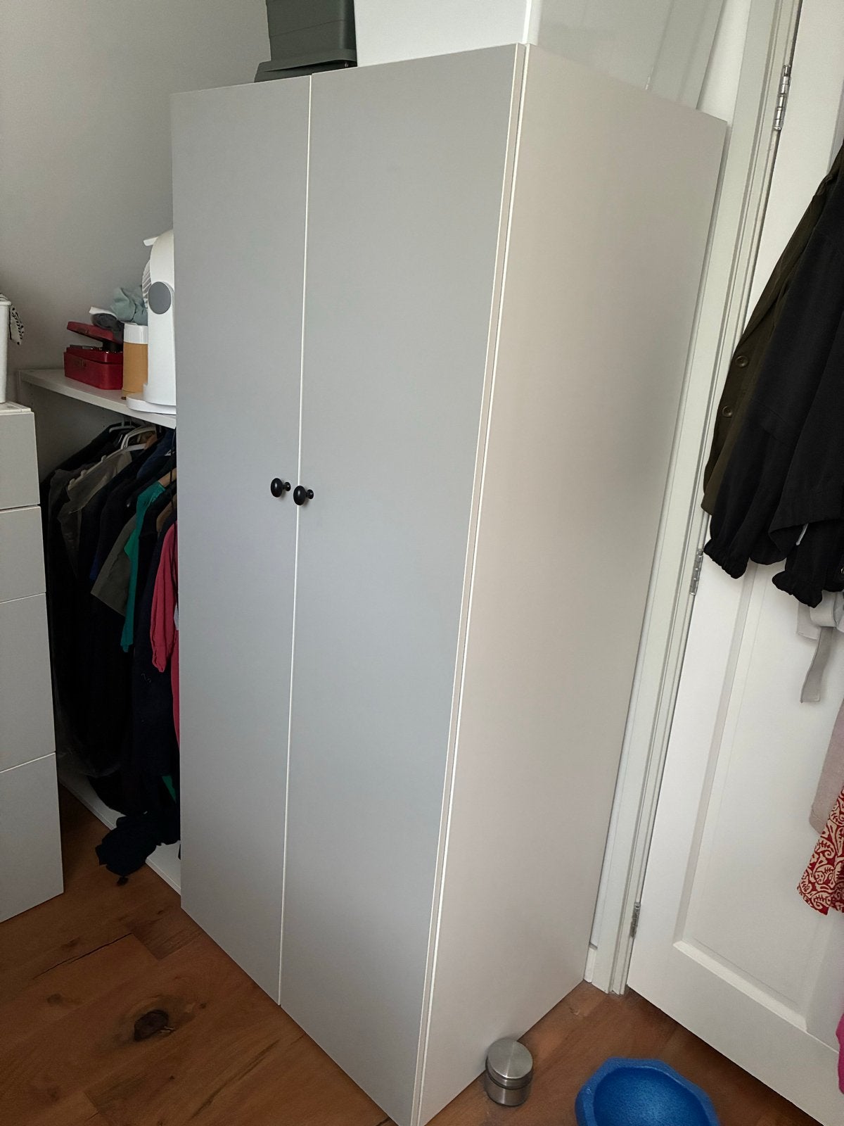 IKEA platsa Kledingkast met hanggedeeltes, Ophalen, Gebruikt, 100 tot 150 cm, 200 cm of meer