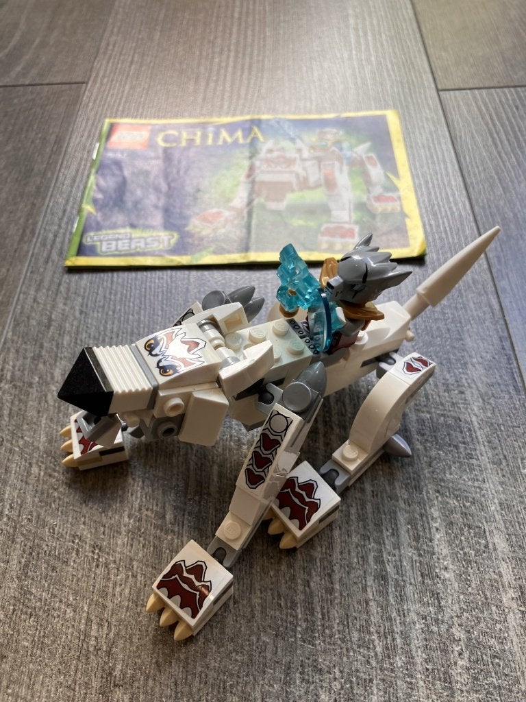 LEGO Chima Wolf Legendebeest - 70127, Kinderen en Baby's, Speelgoed | Duplo en Lego, Overige thema's, Lego, Compleet, Ophalen of Verzenden