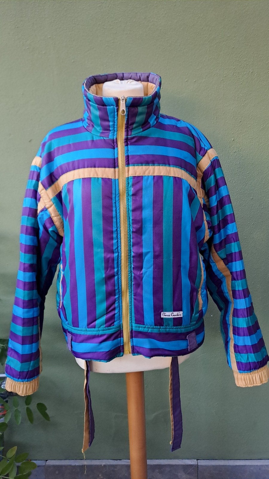 Vintage Pierre Cardin Reversible Ski-jas / Jack –Jaren 80/90, Ophalen of Verzenden