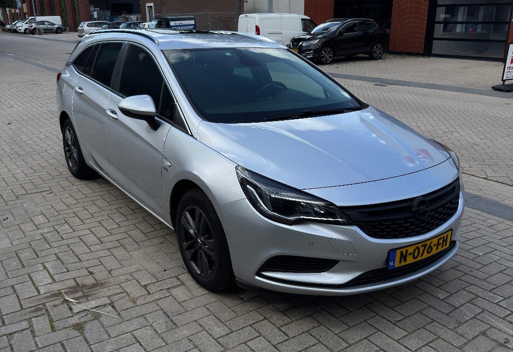 Opel Astra 1.0 Turbo 105pk 120 Jaar Edition 2019 Grijs, Voorwielaandrijving, Dealer onderhouden, Stof, 1178 kg