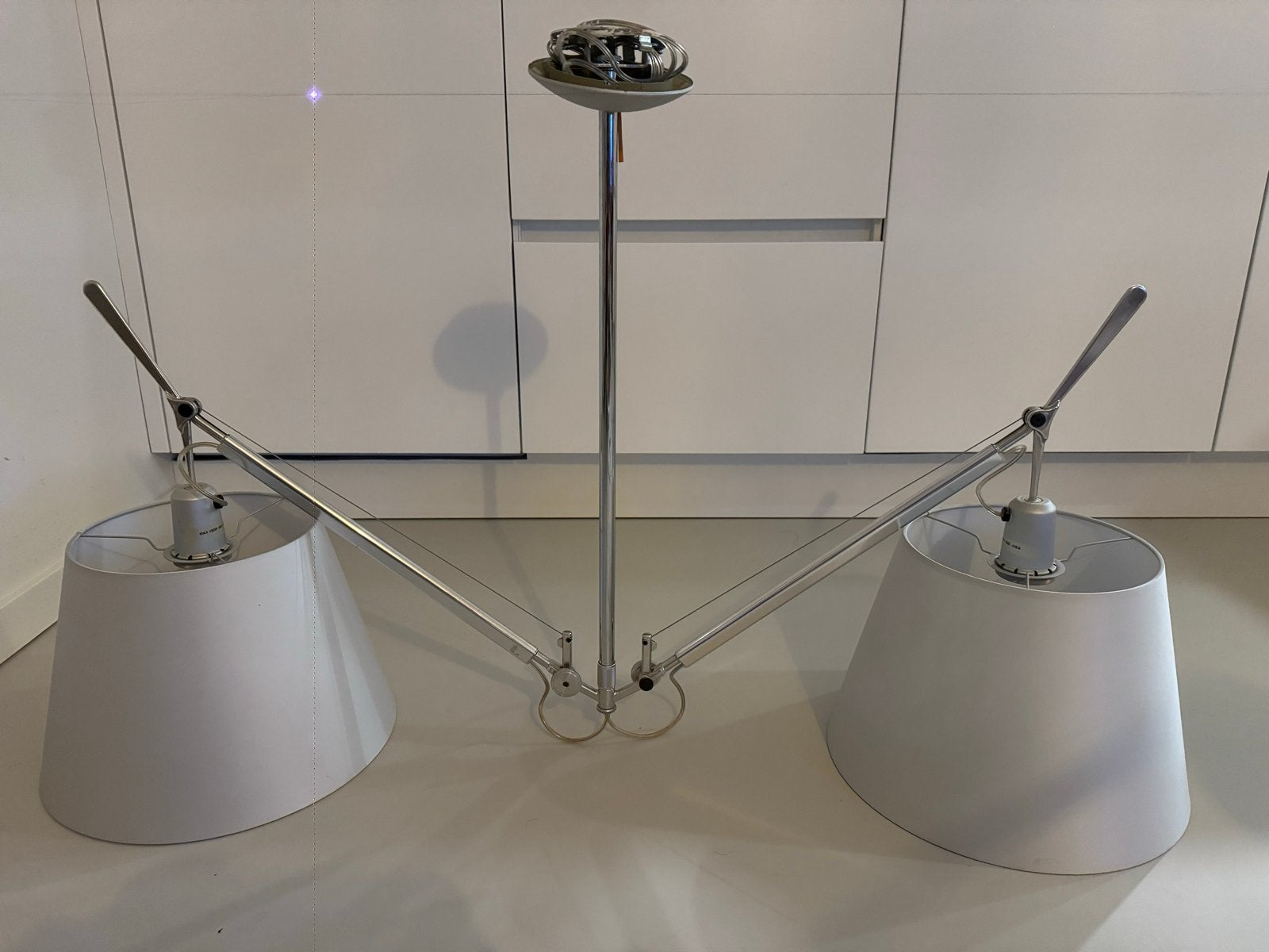 Artemide Tolomeo Basculante Hanglamp – Design Klassieker, Huis en Inrichting, Ophalen, E27 (groot), Zo goed als nieuw, Design klasieker