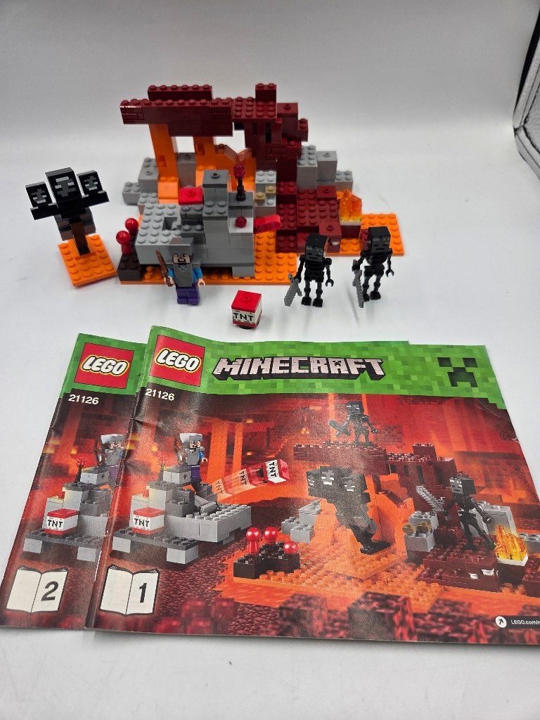 Lego Minecraft 21126 The Wither, Minecraft, Lego, Ophalen of Verzenden, Zo goed als nieuw