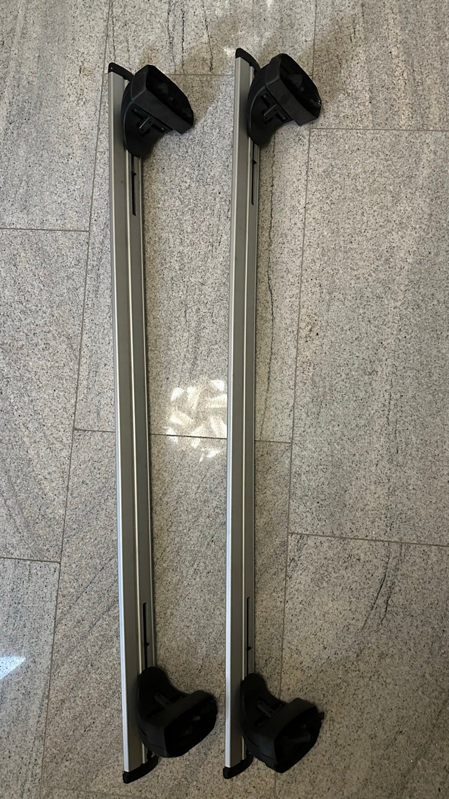 Thule Wingbar Evo dakdragers met Thule 753 voetenset, Auto diversen, Dakdragers, Ophalen, Gebruikt