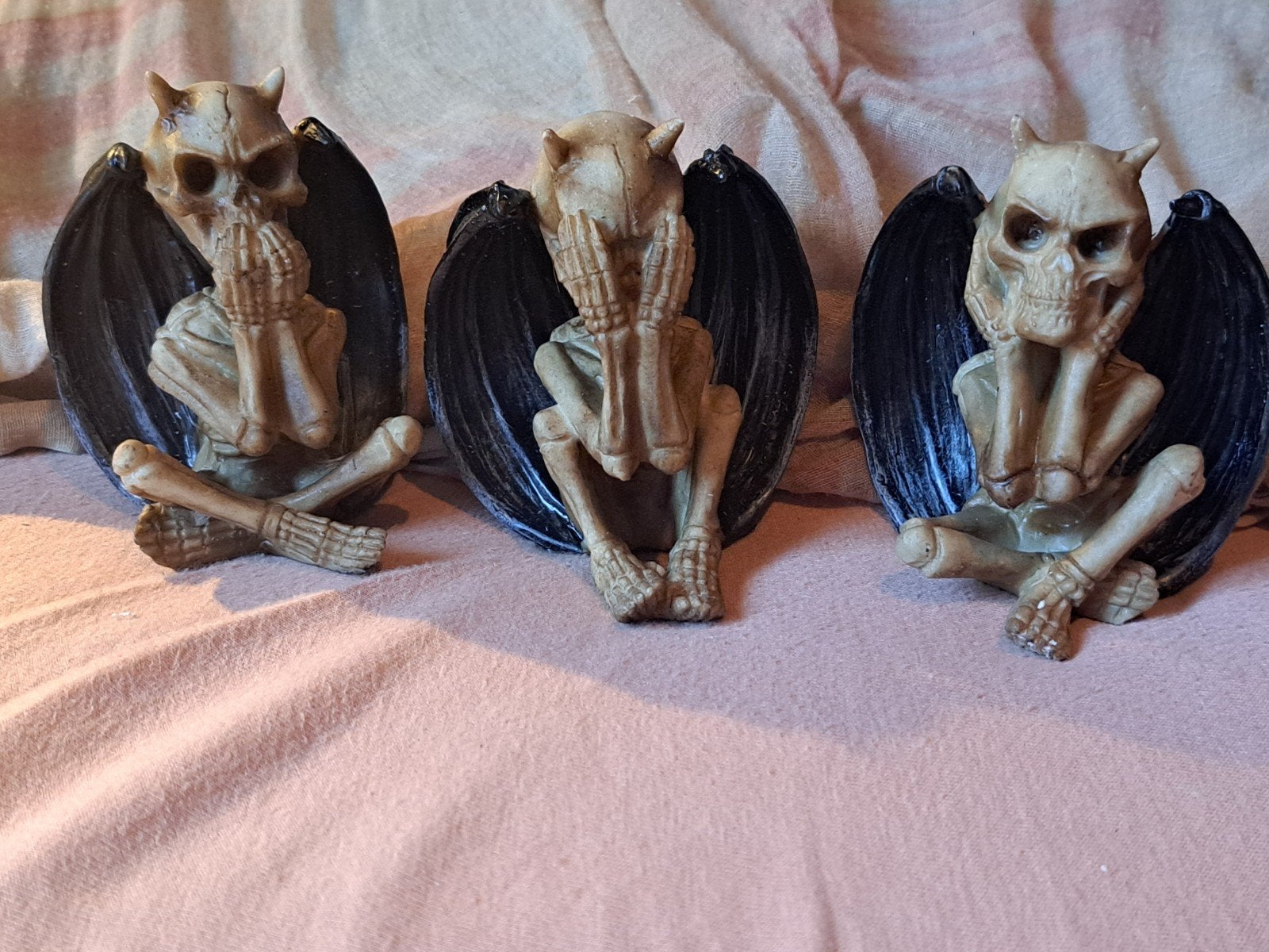 Nieuw Set van 3 duivels horen zien zwijgen, Verzenden, Nieuw, Fantasy