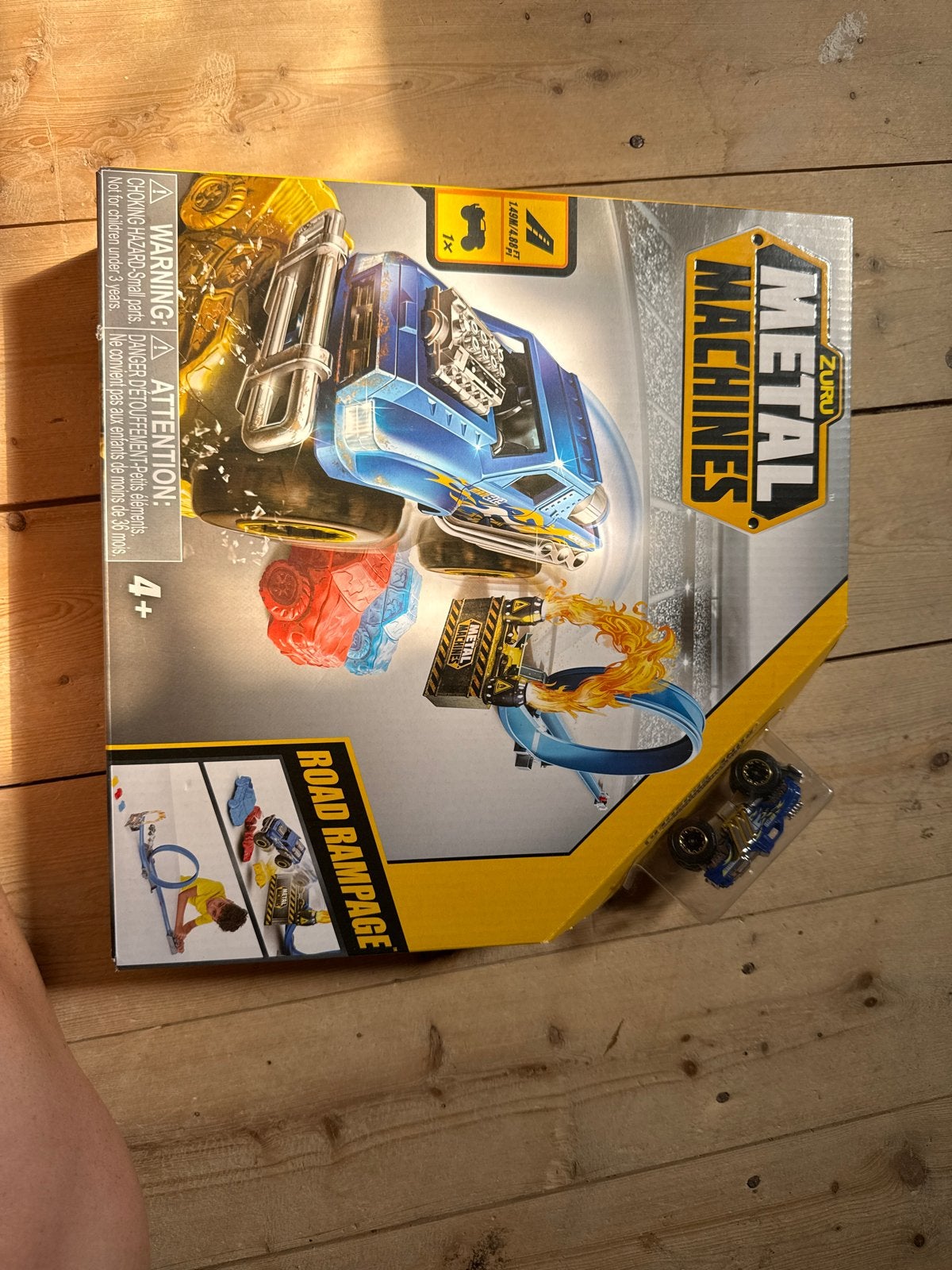 ZURU Metal Machines Road Rampage speelset, Kinderen en Baby's, Speelgoed | Speelgoedvoertuigen, Ophalen of Verzenden, Nieuw