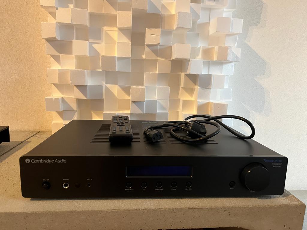 Cambridge Topaz AM10 - versterker met phono-in gang, Ophalen of Verzenden, Overige merken